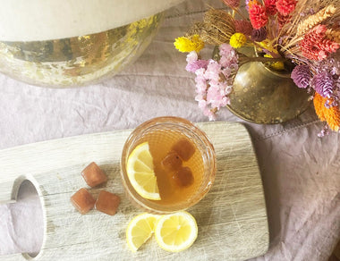 Earl Grey Ice Cubes
